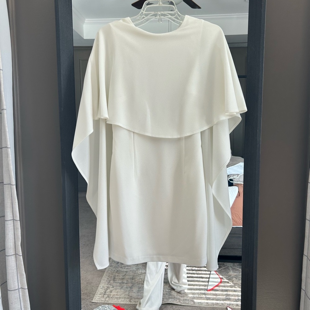 Lulu's White Backless Dress